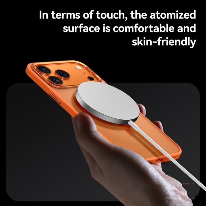 Cover Til iPhone 17 Pro Magsafe-kompatibel Halvtransparent