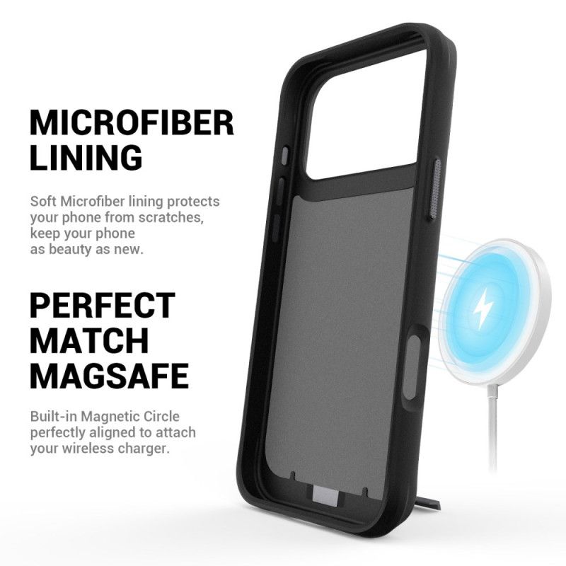 Cover Til iPhone 17 Pro Magsafe Kompatibel Med Indbygget Stativ