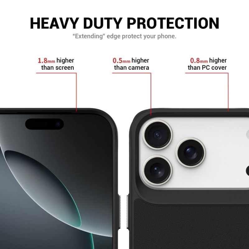 Cover Til iPhone 17 Pro Magsafe Kompatibel Med Indbygget Stativ