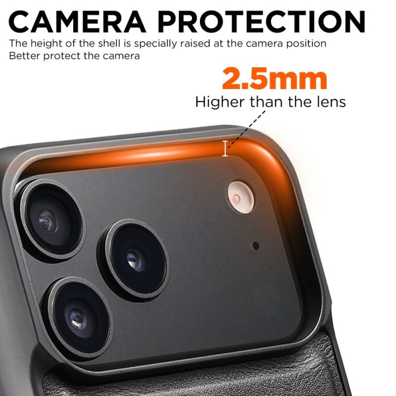 Cover Til iPhone 17 Pro Magsafe-kompatibel Vintage Leather Effect