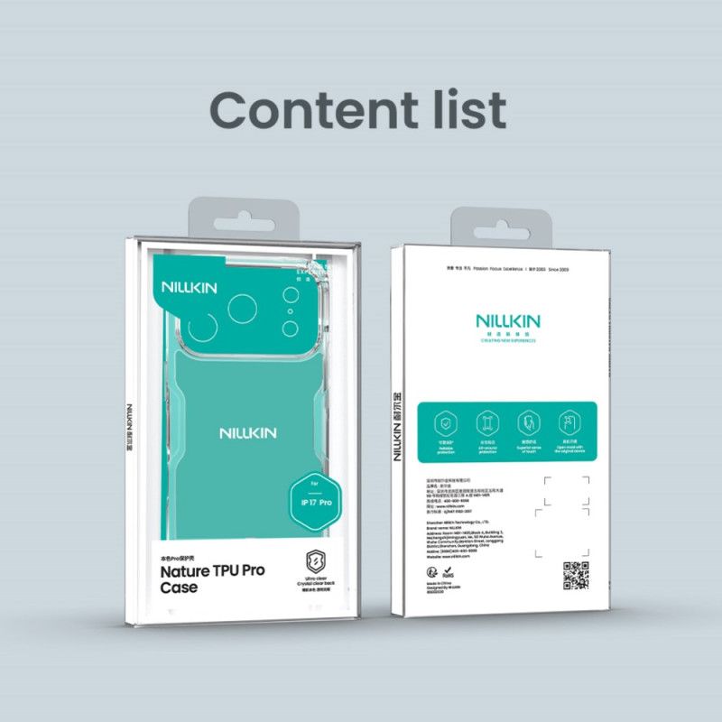 Cover Til iPhone 17 Pro Nature Pro-serien Nillkin