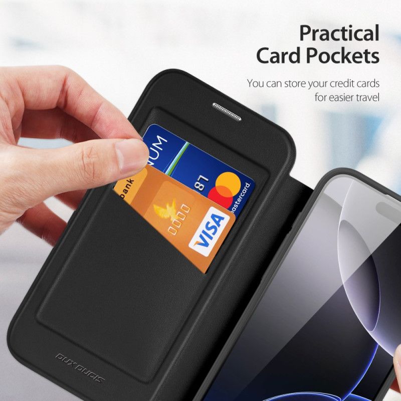 Flip Cover iPhone 17 Pro Dux Ducis X Pro-seriens Skin