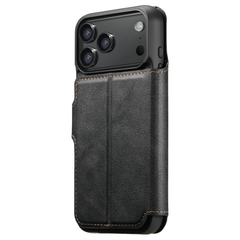 Flip Cover iPhone 17 Pro Magnetisk Med Aftageligt Retro-etui