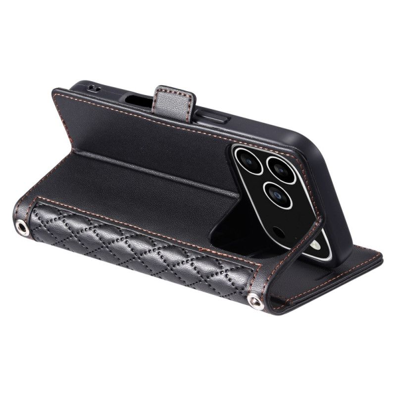 Flip Cover iPhone 17 Pro Quiltet