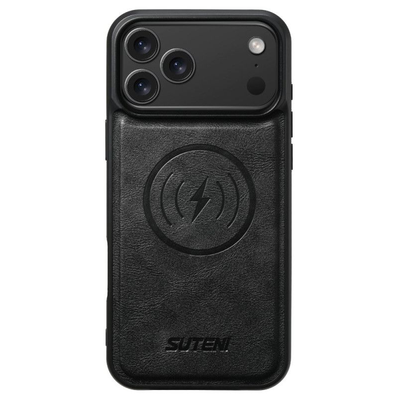 Flip Cover Til iPhone 17 Pro Magsafe Tofarvet Aftageligt Etui