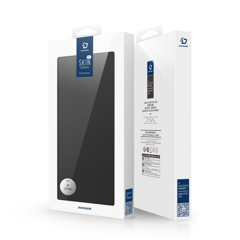 Læder Cover iPhone 17 Pro Telefon Etui Skin Pro Series Dux Ducis