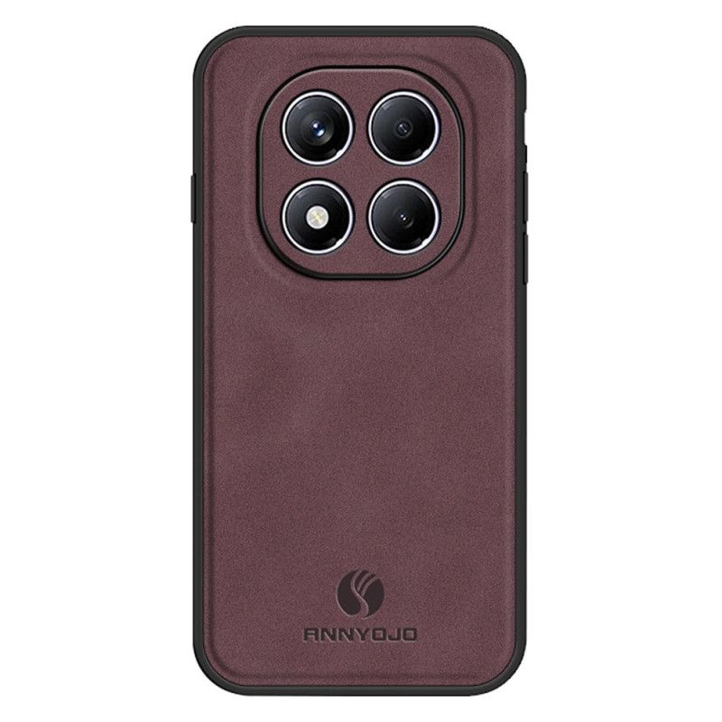 Cover Til Xiaomi Redmi Note 14 Pro 4g Annyojo Lædereffekt