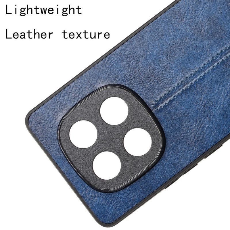 Cover Til Xiaomi Redmi Note 14 Pro 4g Læderlignende Syninger