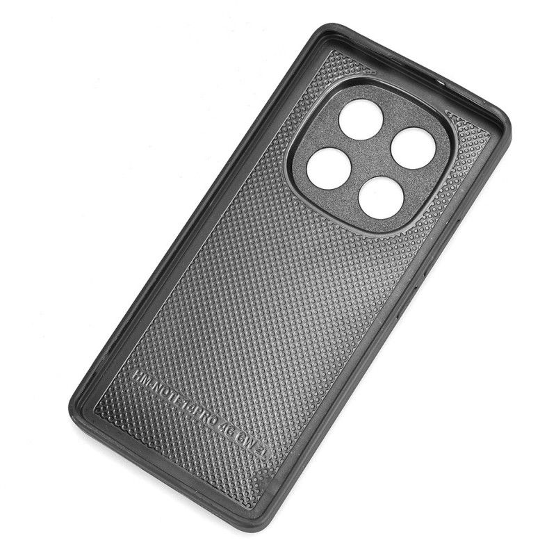 Cover Til Xiaomi Redmi Note 14 Pro 4g Læderlignende Syninger