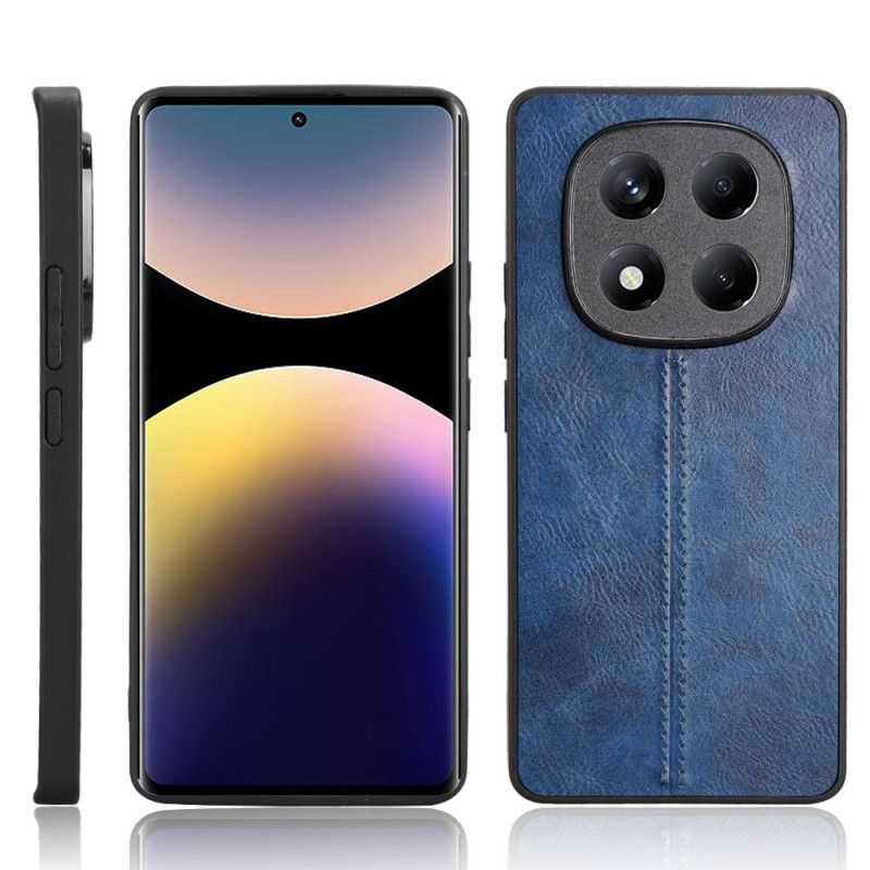 Cover Til Xiaomi Redmi Note 14 Pro 4g Læderlignende Syninger