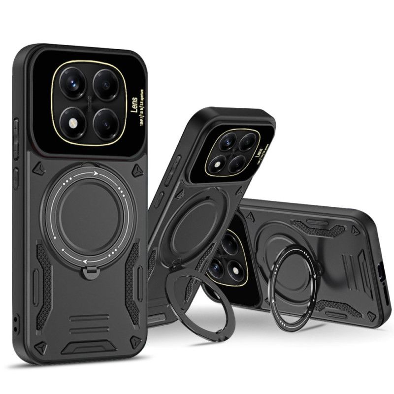 Cover Til Xiaomi Redmi Note 14 Pro 4g Magnetisk Roterende Stativ