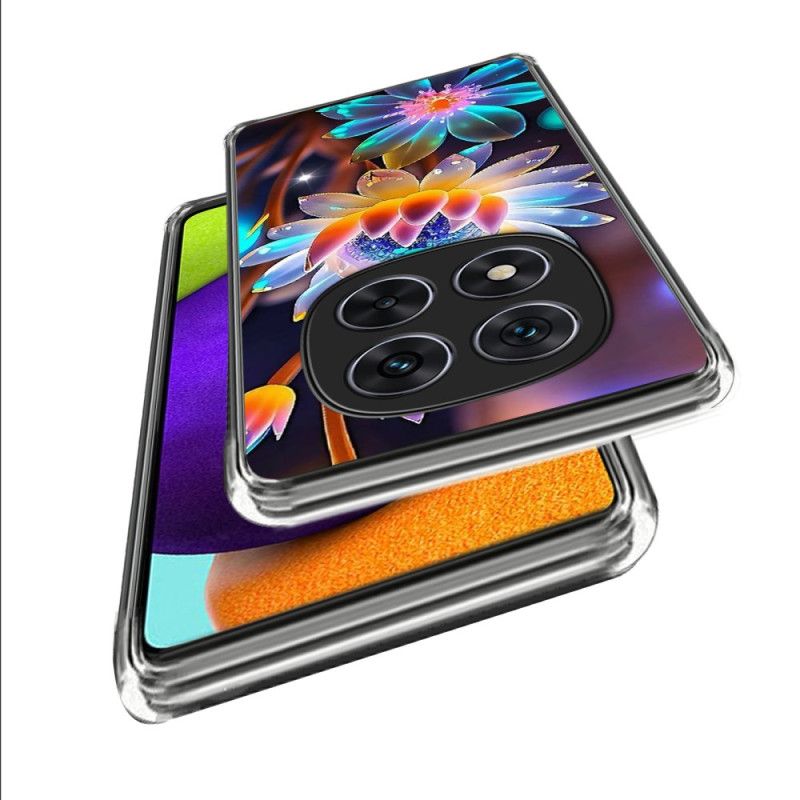 Cover Xiaomi Redmi Note 14 Pro 4g Farverige Blomster