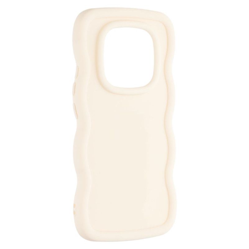 Cover Xiaomi Redmi Note 14 Pro 4g Telefon Etui Bølgede Kanter