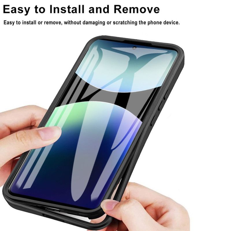 Cover Xiaomi Redmi Note 14 Pro 4g Telefon Etui Hybrid Med Skærmbeskytter