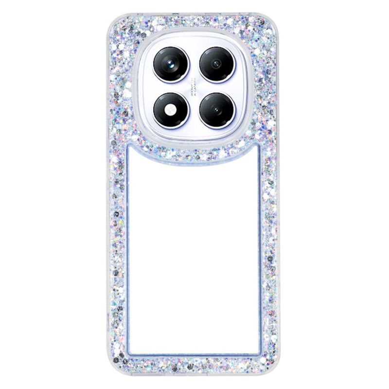 Cover Xiaomi Redmi Note 14 Pro 4g Transparent Med Glitterkanter
