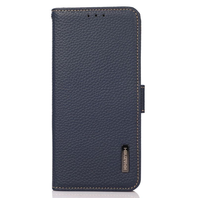 Flip Cover Xiaomi Redmi Note 14 Pro 4g Ægte Læder Khazneh