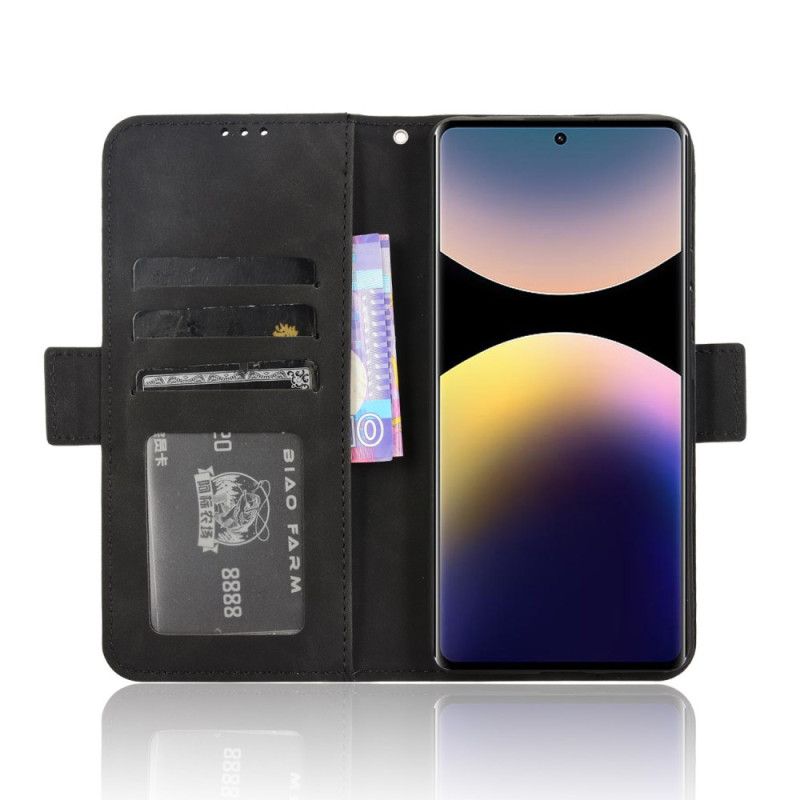 Flip Cover Xiaomi Redmi Note 14 Pro 4g Kortholder Til Flere Kort