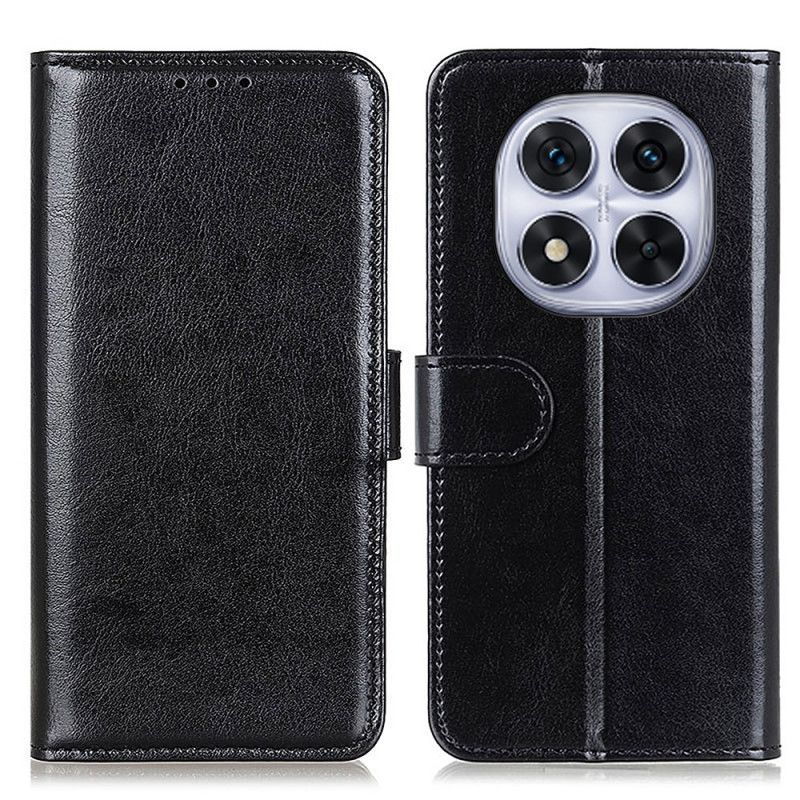 Flip Cover Xiaomi Redmi Note 14 Pro 4g Laklæder I Kunstlæder