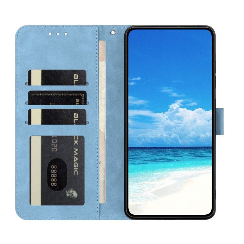 Flip Cover Xiaomi Redmi Note 14 Pro 4g Lotusmønster