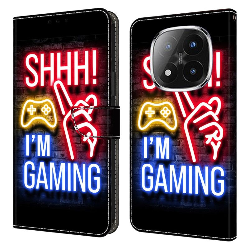 Flip Cover Xiaomi Redmi Note 14 Pro 4g Neonmønster