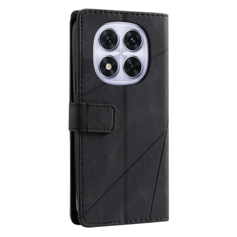 Flip Cover Xiaomi Redmi Note 14 Pro 4g Tofarvet Med Striber