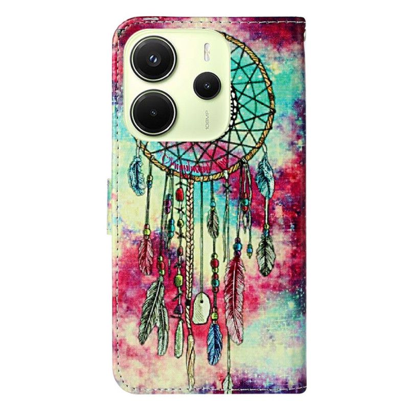 Læder Cover Xiaomi Redmi Note 14 Pro 4g Drømmefanger
