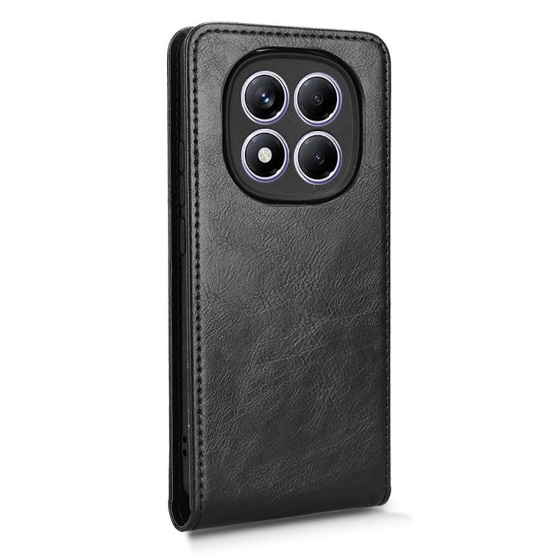 Læder Cover Xiaomi Redmi Note 14 Pro 4g Lodret Vippedesign