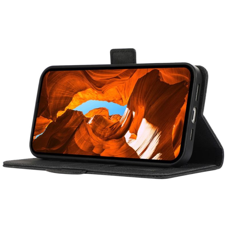 Læder Cover Xiaomi Redmi Note 14 Pro 4g Telefon Etui Abeel Ruskindseffekt