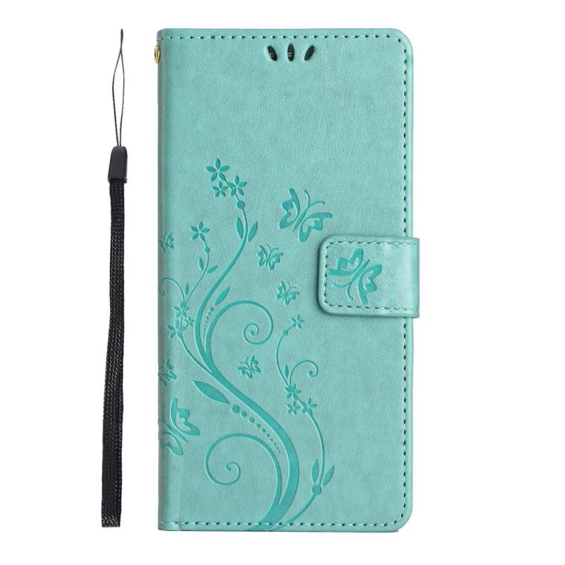 Læder Cover Xiaomi Redmi Note 14 Pro 4g Telefon Etui Blomsterdekorationer