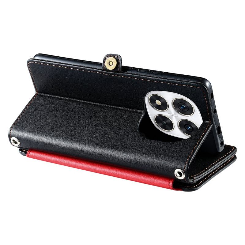 Læder Cover Xiaomi Redmi Note 14 Pro 4g Telefon Etui Premium