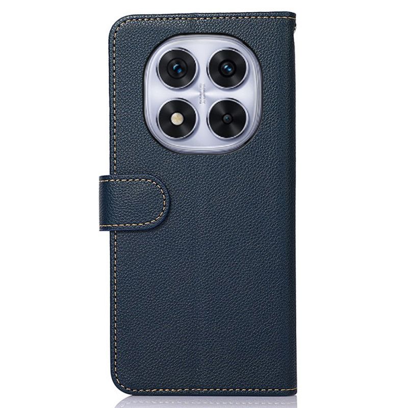 Læder Cover Xiaomi Redmi Note 14 Pro 4g Telefon Etui Tofarvet Khazneh Rfid