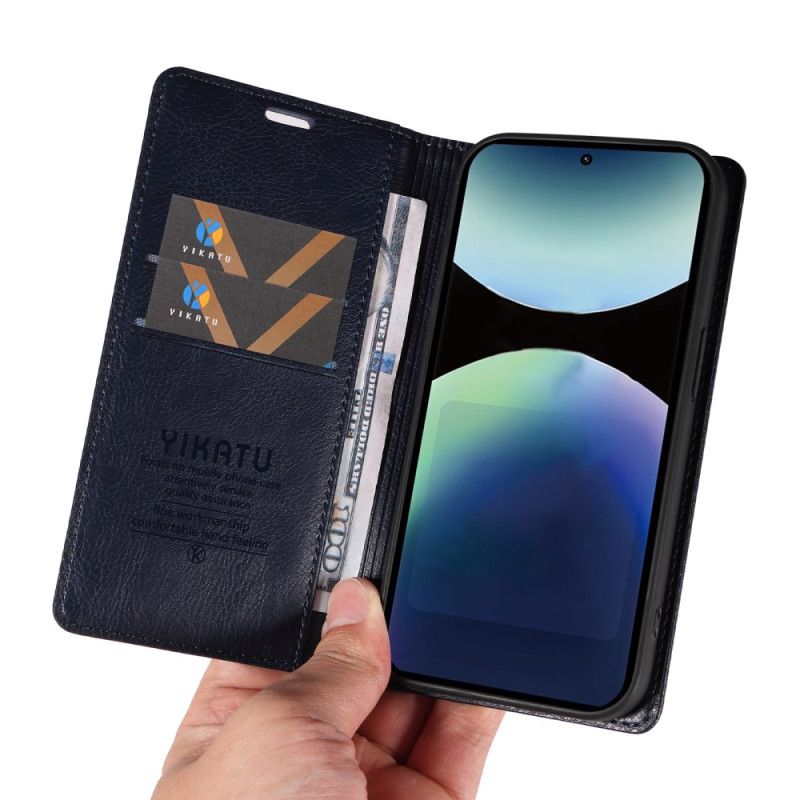 Læder Cover Xiaomi Redmi Note 14 Pro 4g Vintage Yikatu