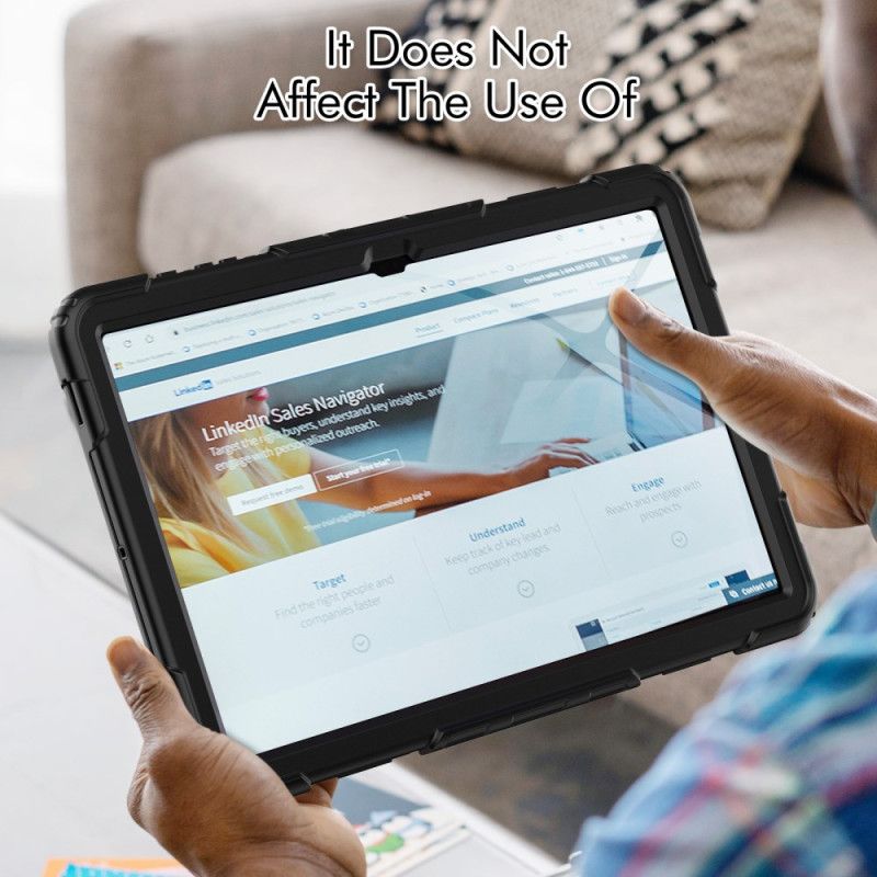 Cover Samsung Galaxy Tab S10 Ultra Stativ Og Skærmbeskytter