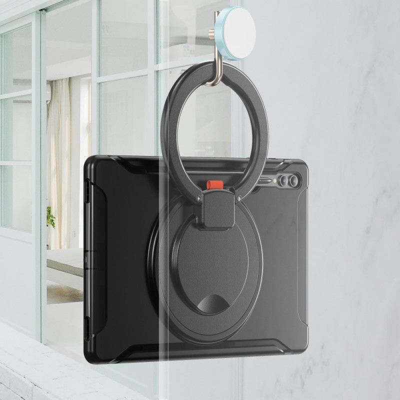 Cover Samsung Galaxy Tab S10 Ultra Telefon Etui Roterende Ringstativ