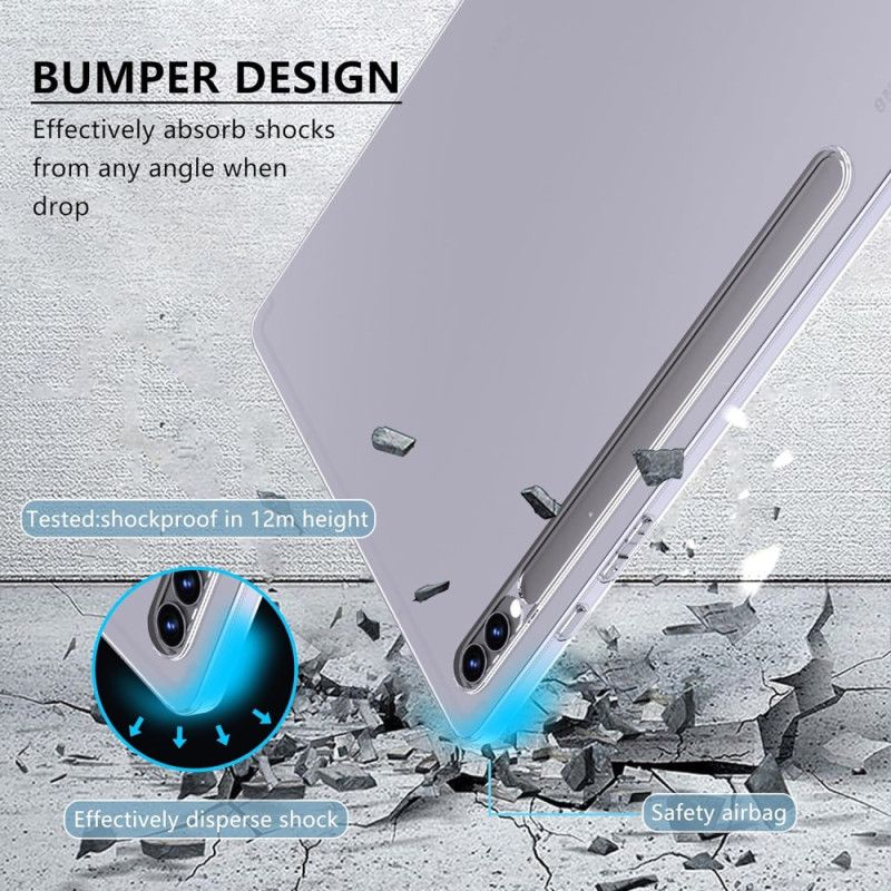 Cover Samsung Galaxy Tab S10 Ultra Telefon Etui Transparent