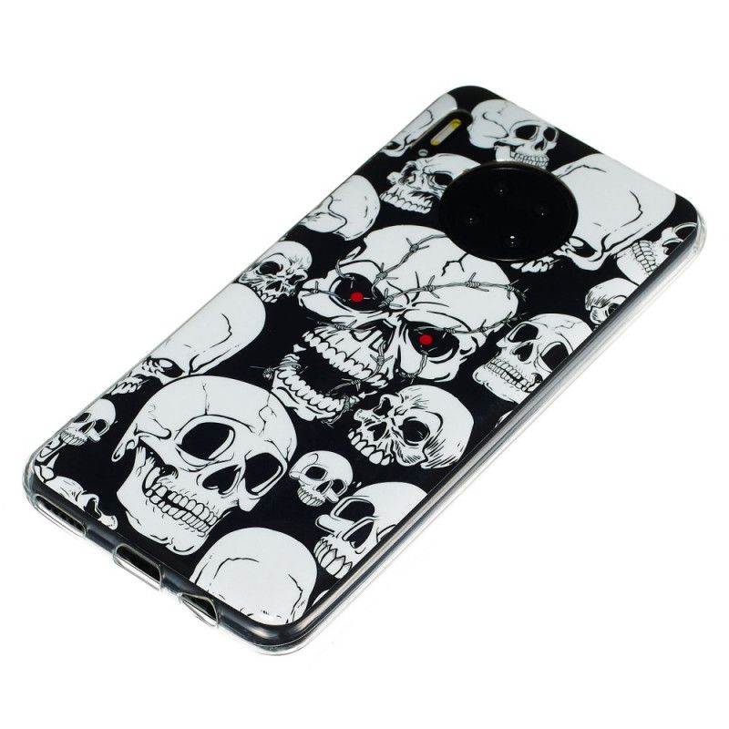 Cover Huawei Mate 30 Opmærksomhed Fluorescerende Kranier