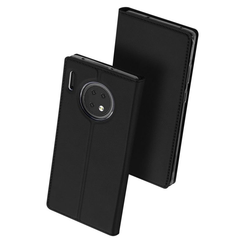 Læder Cover for Huawei Mate 30 Sort Skin Pro Serie Dux Ducis