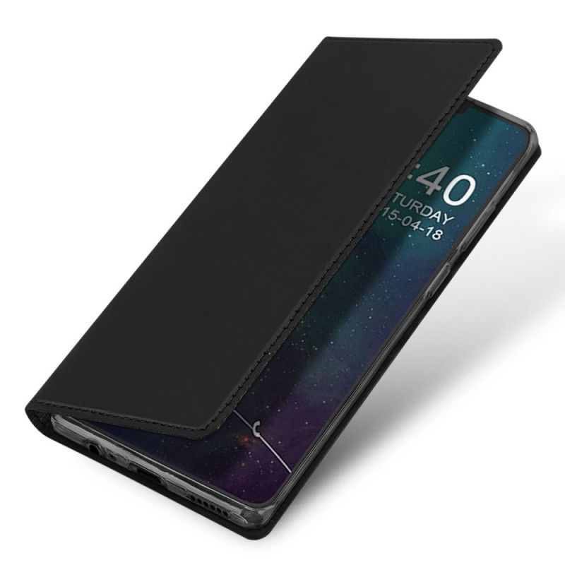 Læder Cover for Huawei Mate 30 Sort Skin Pro Serie Dux Ducis