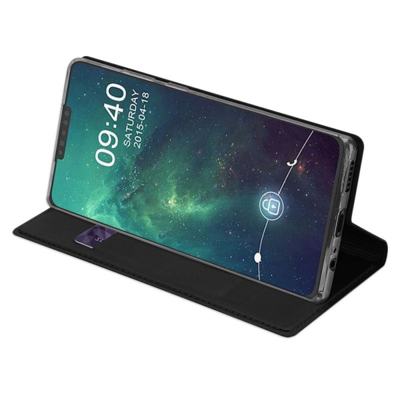 Læder Cover for Huawei Mate 30 Sort Skin Pro Serie Dux Ducis
