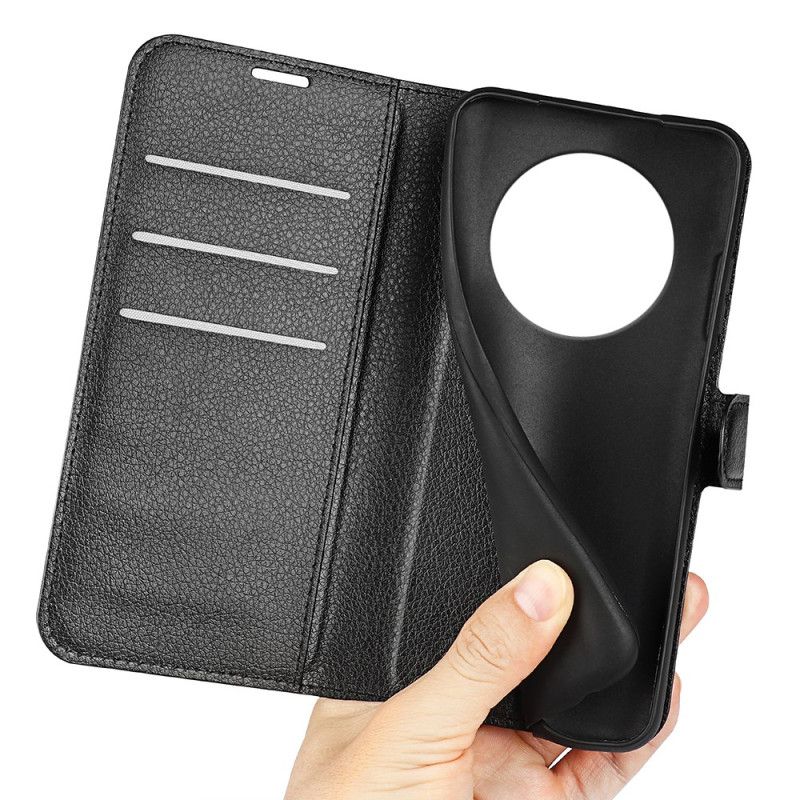 Flip Cover Realme 14 Pro 5g Klassisk Litchi Kunstlæder