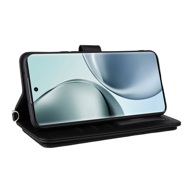 Flip Cover Realme 14 Pro 5g Premium Med Skulderrem