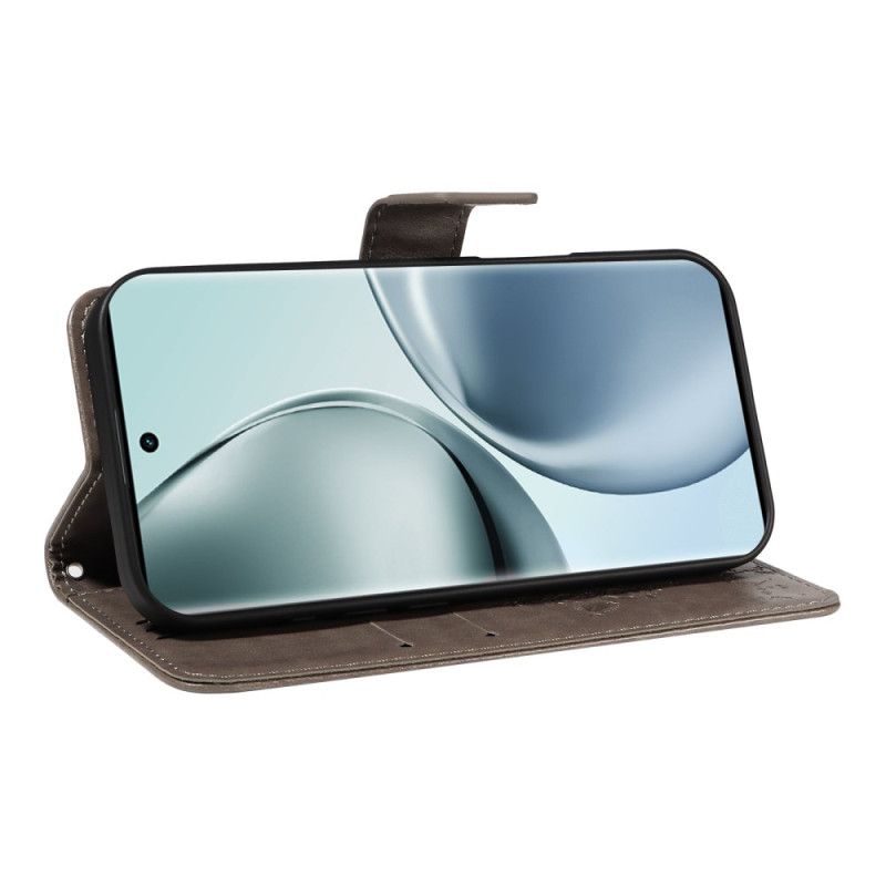 Flip Cover Til Realme 14 Pro 5g Træ Og Kat