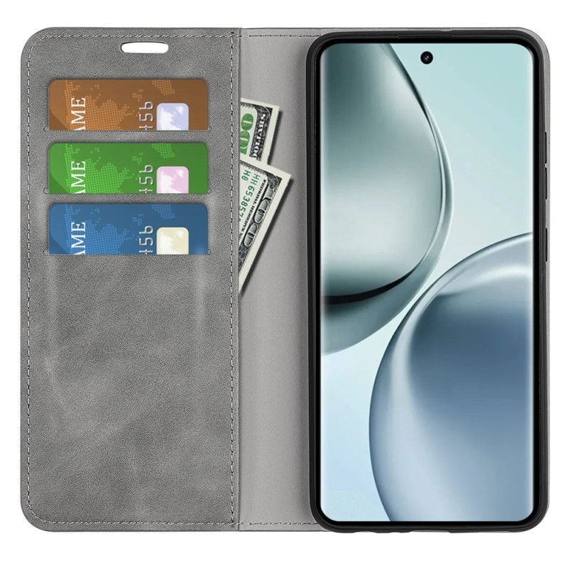 Læder Cover Realme 14 Pro 5g Telefon Etui Læderstil