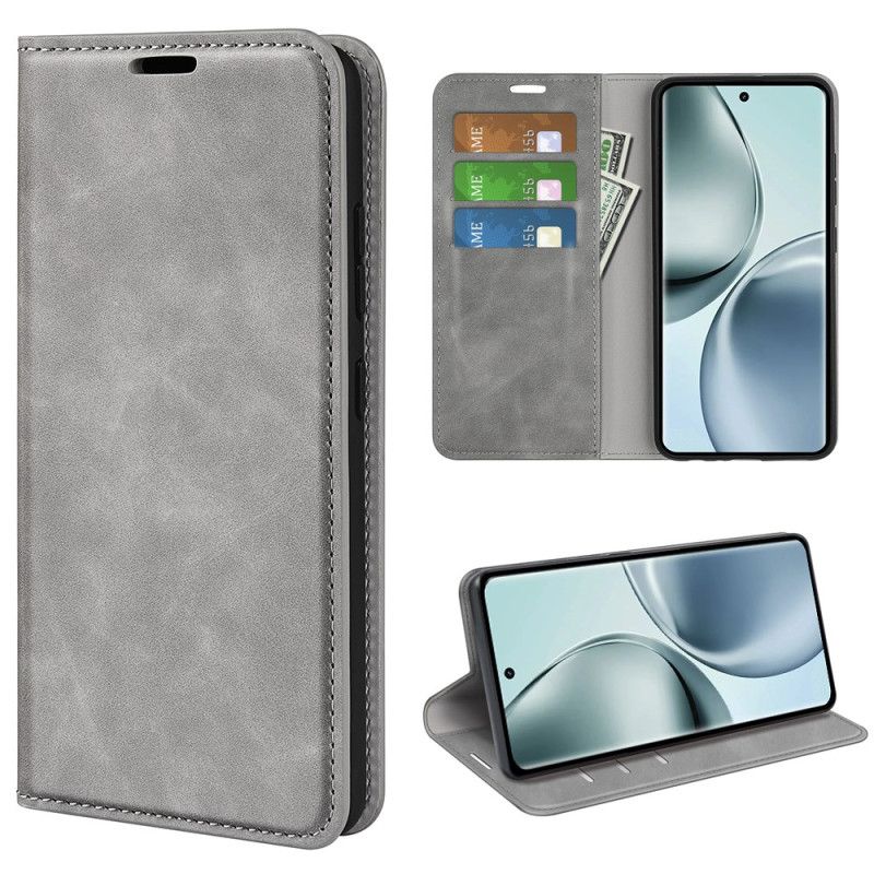 Læder Cover Realme 14 Pro 5g Telefon Etui Læderstil