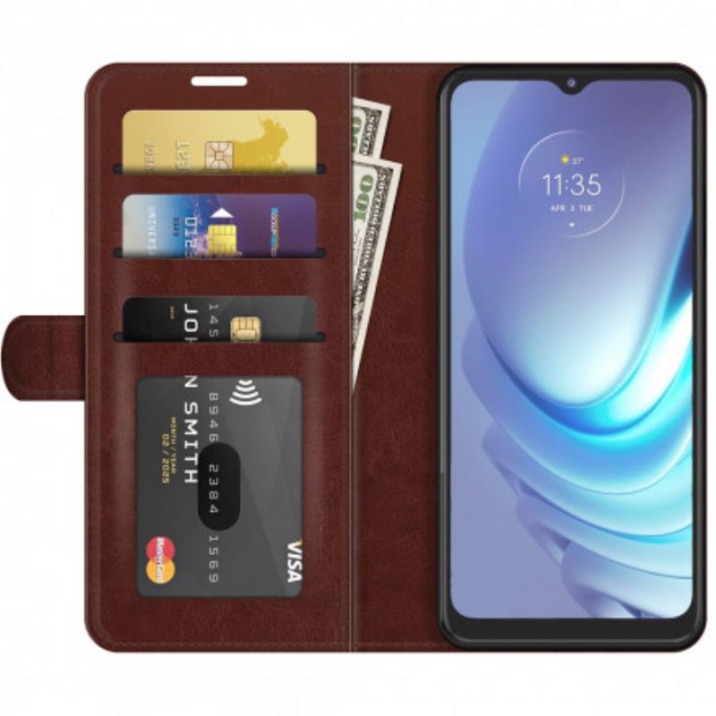 Læder Cover Moto G50 Telefon Etui Lædereffektdesign