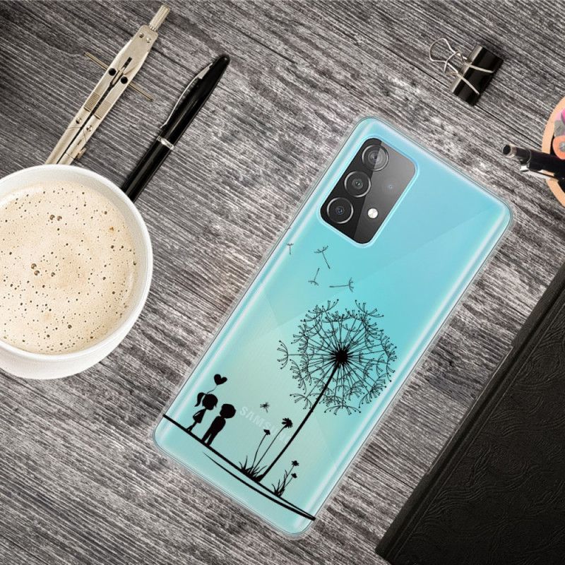 Cover Samsung Galaxy A32 5G Mælkebøtte Kærlighed Beskyttelse