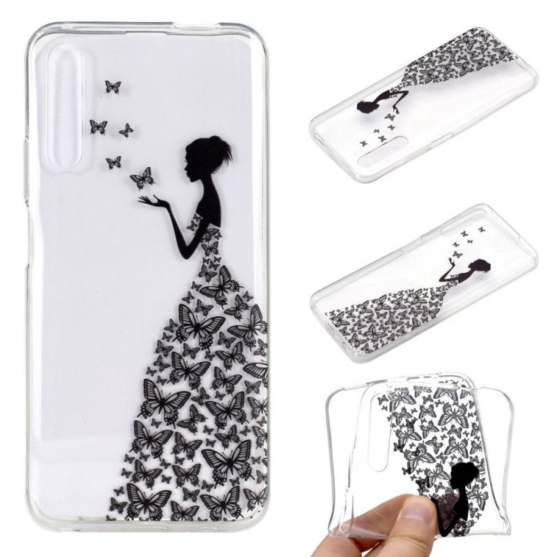 Cover Huawei P Smart Pro Pro Kjole Sommerfugle