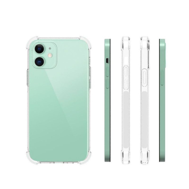 Cover iPhone 12 / 12 Pro Gennemsigtige Forstærkede Hjørner