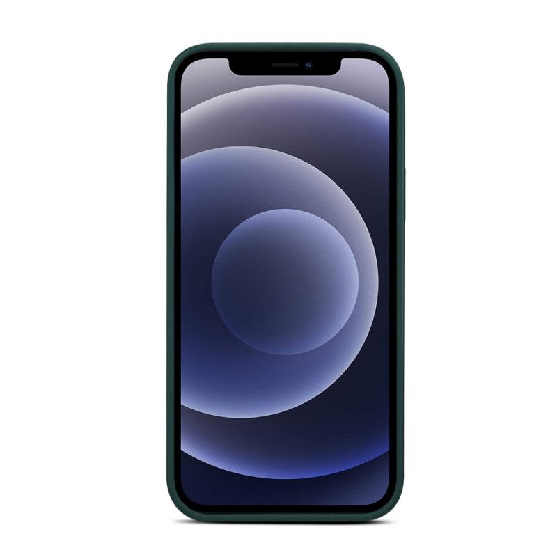 Cover iPhone 12 / 12 Pro Sort Ægte Læder
