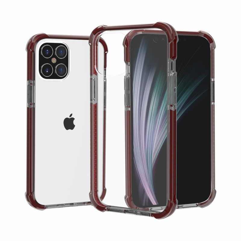 Cover iPhone 12 / 12 Pro Sort Gennemsigtige Airbags Original